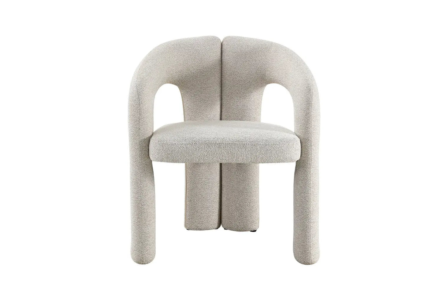 Chaise de Salle à Manger BEJAYA en Tissu Beige - 63 x 62 cm ROUSSEAU