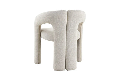 Chaise de Salle à Manger BEJAYA en Tissu Beige - 63 x 62 cm ROUSSEAU