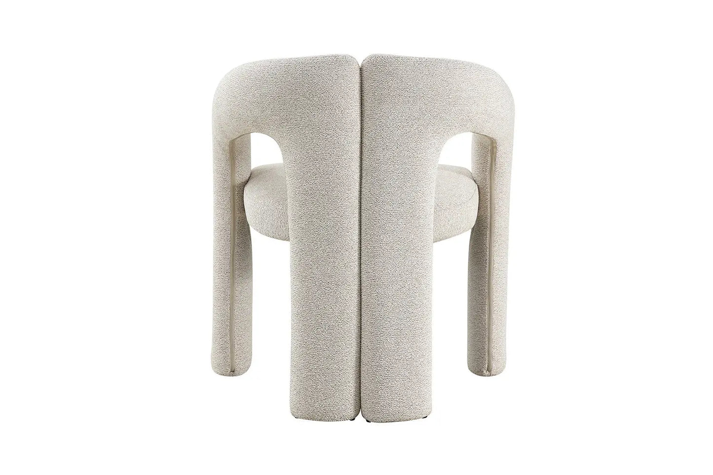 Chaise de Salle à Manger BEJAYA en Tissu Beige - 63 x 62 cm ROUSSEAU