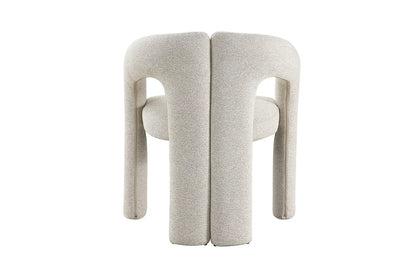 Chaise de Salle à Manger BEJAYA en Tissu Beige - 63 x 62 cm ROUSSEAU