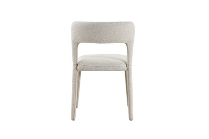Chaise de Salle à Manger ELVYA en Tissu Beige - 51.5 x 57 cm ROUSSEAU