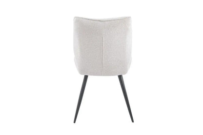 Chaise de Salle à Manger FAY en Tissu Ecru - 49 x 65 cm ROUSSEAU