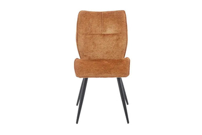 Chaise de Salle à Manger FAY en Tissu OR - 49 x 65 cm ROUSSEAU