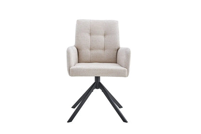 Chaises Pivotantes de Salle à Manger GRANA Beige - 85 x 50 cm ROUSSEAU