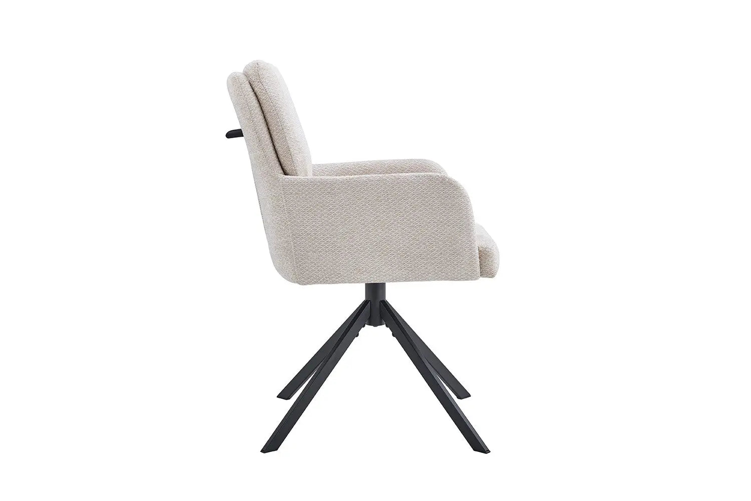 Chaises Pivotantes de Salle à Manger GRANA Beige - 85 x 50 cm ROUSSEAU