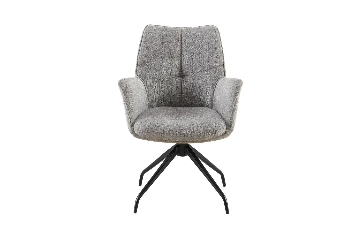 Chaises Pivotantes de Salle à Manger LAMYA Gris - 86 x 52.5 cm ROUSSEAU