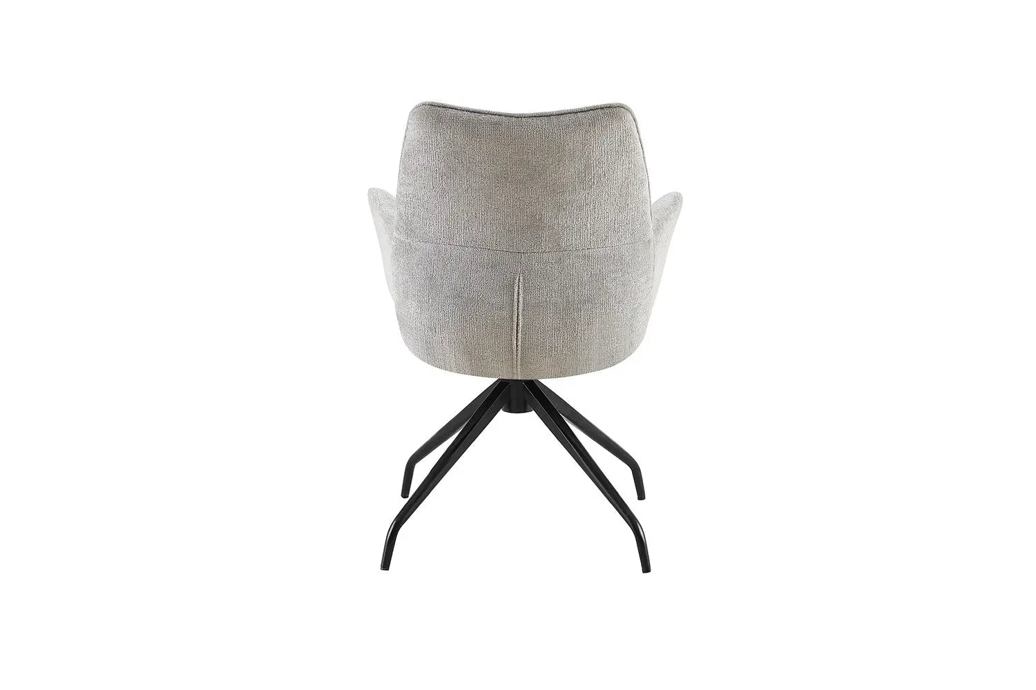 Chaises Pivotantes de Salle à Manger LAMYA Gris - 86 x 52.5 cm ROUSSEAU