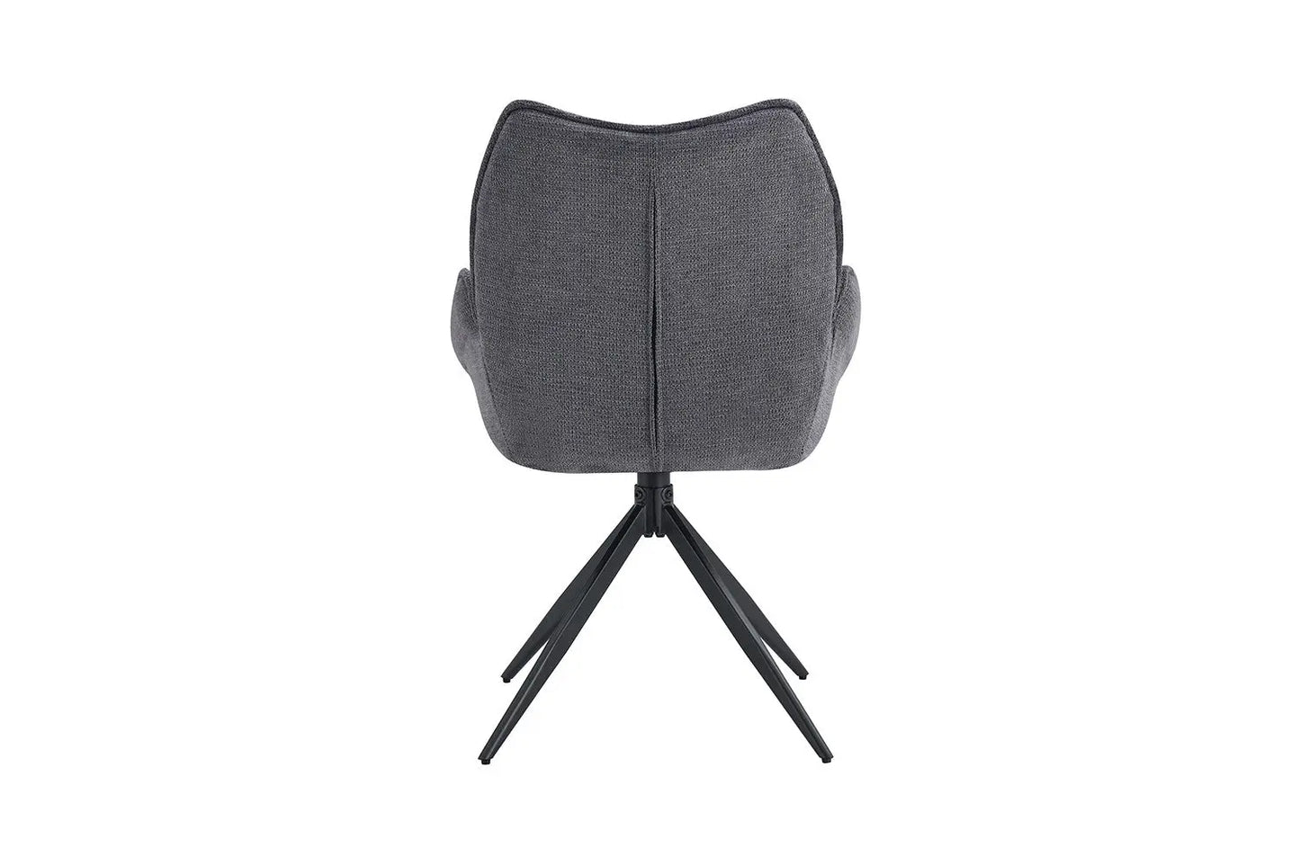 Chaises Pivotantes de Salle à Manger MAHY Gris Foncé - 90 x 60 cm ROUSSEAU
