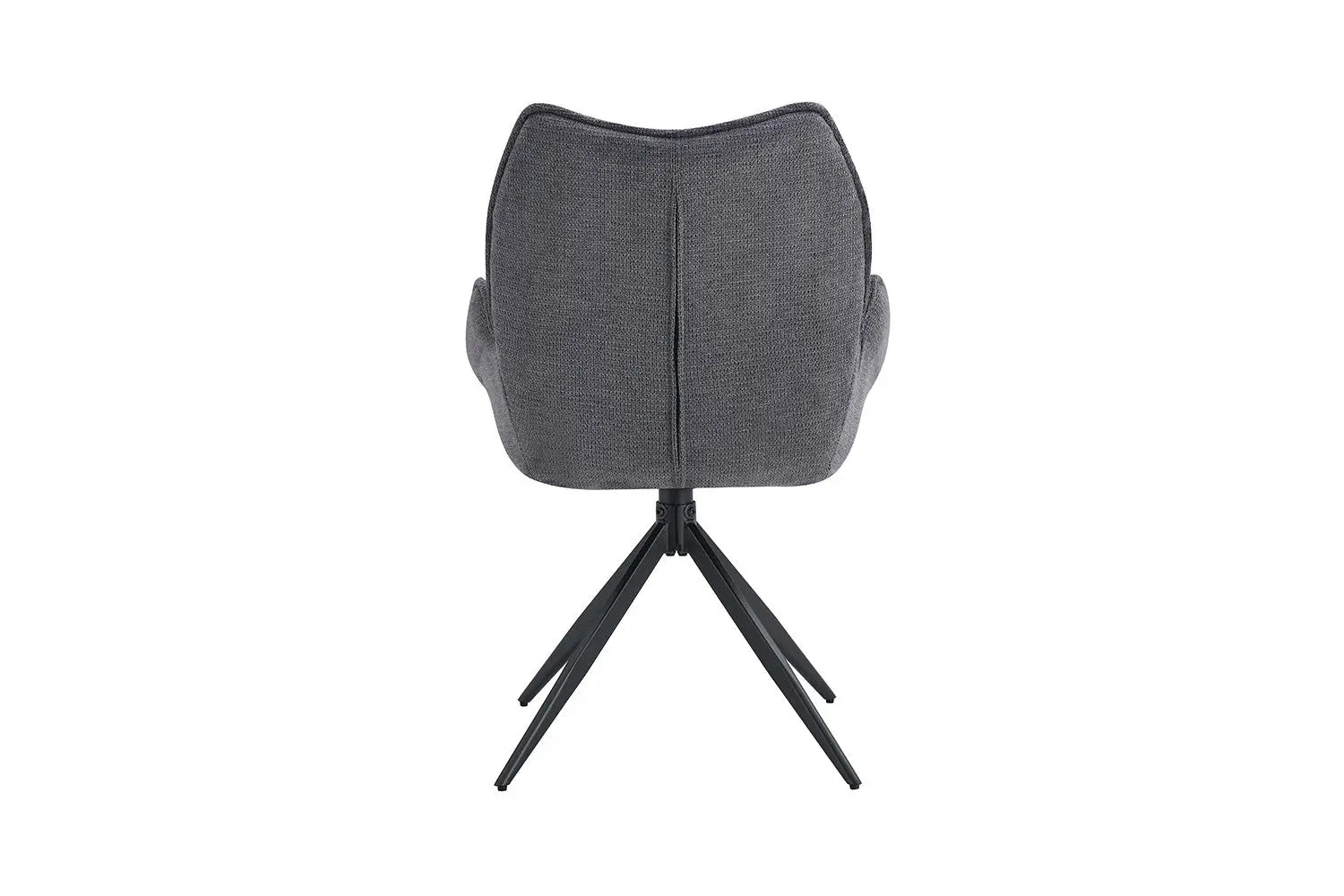 Chaises Pivotantes de Salle à Manger MAHY Gris Foncé - 90 x 60 cm ROUSSEAU