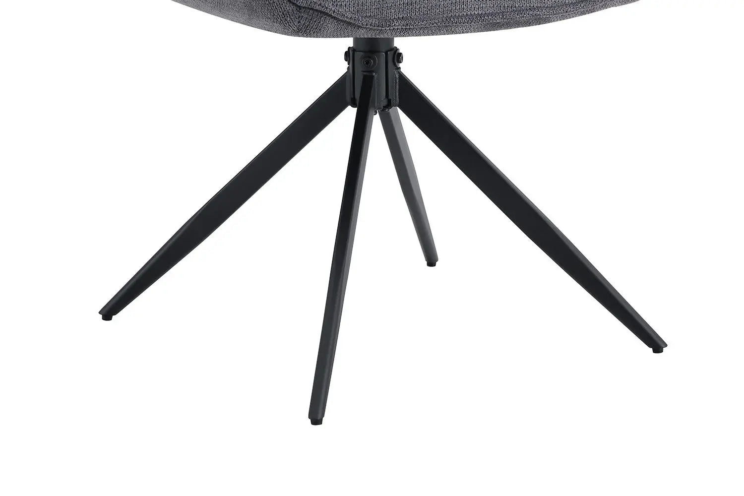Chaises Pivotantes de Salle à Manger MAHY Gris Foncé - 90 x 60 cm ROUSSEAU