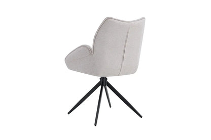 Chaises Pivotantes de Salle à Manger MAHY Sable - 90 x 60 cm ROUSSEAU