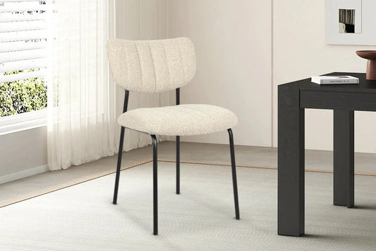 Lot de Chaises de Salle à Manger ANITA Beige - 72 x 53 cm ROUSSEAU