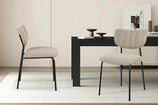 Lot de Chaises de Salle à Manger ANITA Brun - 72 x 53 cm ROUSSEAU