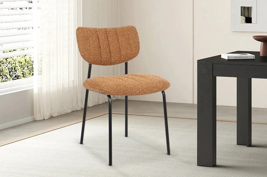 Lot de Chaises de Salle à Manger ANITA Orange - 72 x 53 cm ROUSSEAU