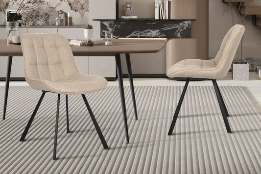 ARIANE - Chaise de Salle à Manger - 51 x 61 cm - Beige ROUSSEAU