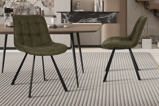 ARIANE - Chaise de Salle à Manger - 51 x 61 cm - Vert ROUSSEAU