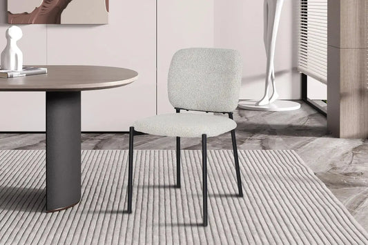 Lot de Chaises de Salle à Manger SOPHIE Beige - 43 x 50 cm ROUSSEAU