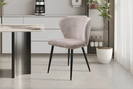 TONYO - Chaise de Salle à Manger - 54 x 55 cm - Sable ROUSSEAU