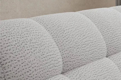 Canapé d'angle convertible électrique COCOON L - 267 x 207 cm WERSAL