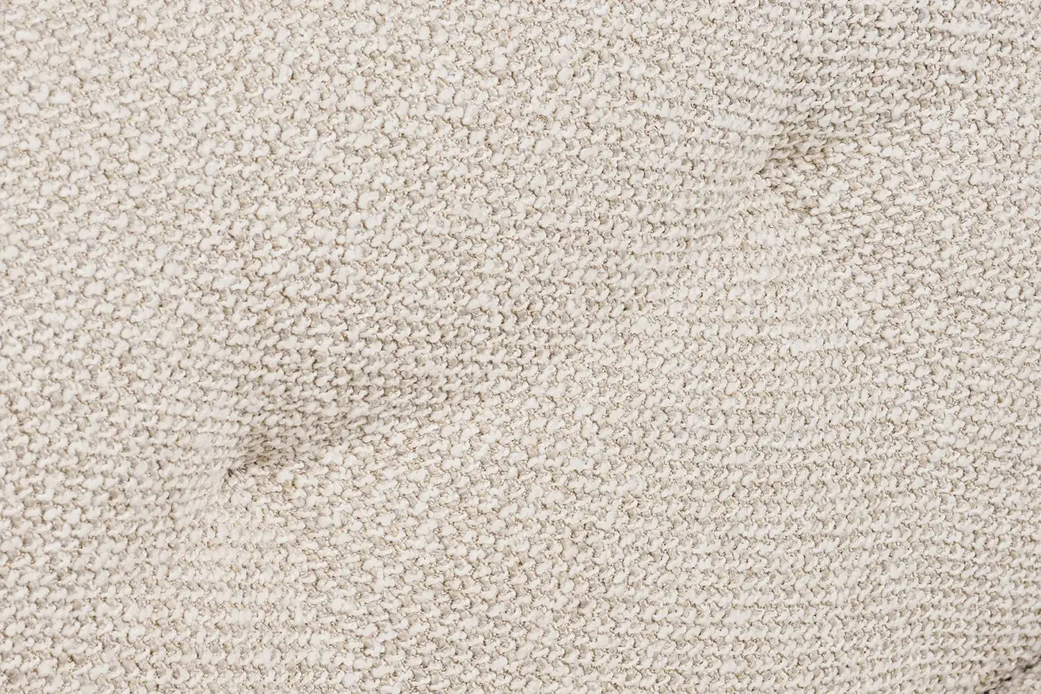 Fauteuil avec accoudoirs en Chêne et Tissu Beige CARACAS - 88 x 72 cm - TIKOYA