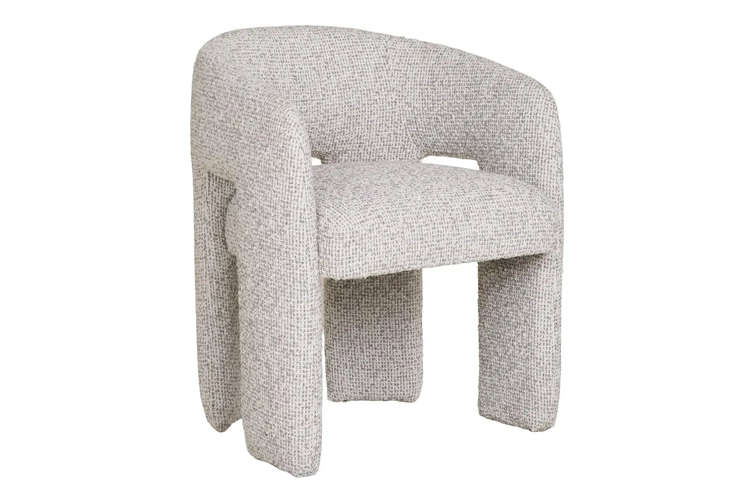Fauteuil avec accoudoirs en Tissu Chiné MONROE - 58 x 55 cm HOUSE NORDIC