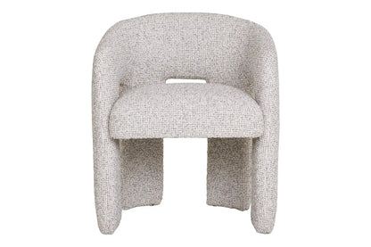Fauteuil avec accoudoirs en Tissu Chiné MONROE - 58 x 55 cm HOUSE NORDIC