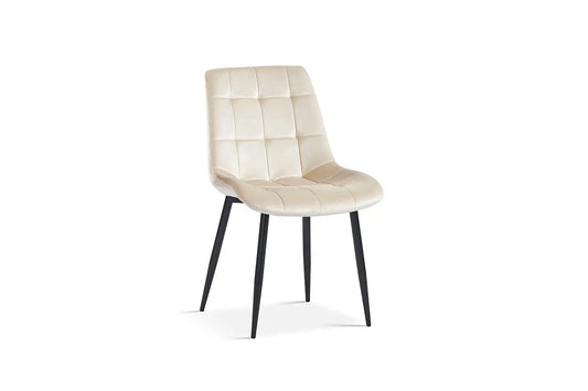 JULIA - Chaise de Salle à Manger - 50 x 59 cm - Beige ROUSSEAU