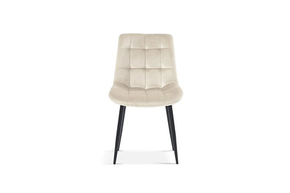 JULIA - Chaise de Salle à Manger - 50 x 59 cm - Beige ROUSSEAU