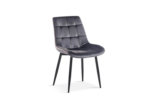 JULIA - Chaise de Salle à Manger - 50 x 59 cm - Taupe ROUSSEAU