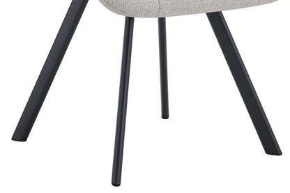 LIZA - Chaise de Salle à Manger - 52 x 61.5 cm - Beige ROUSSEAU