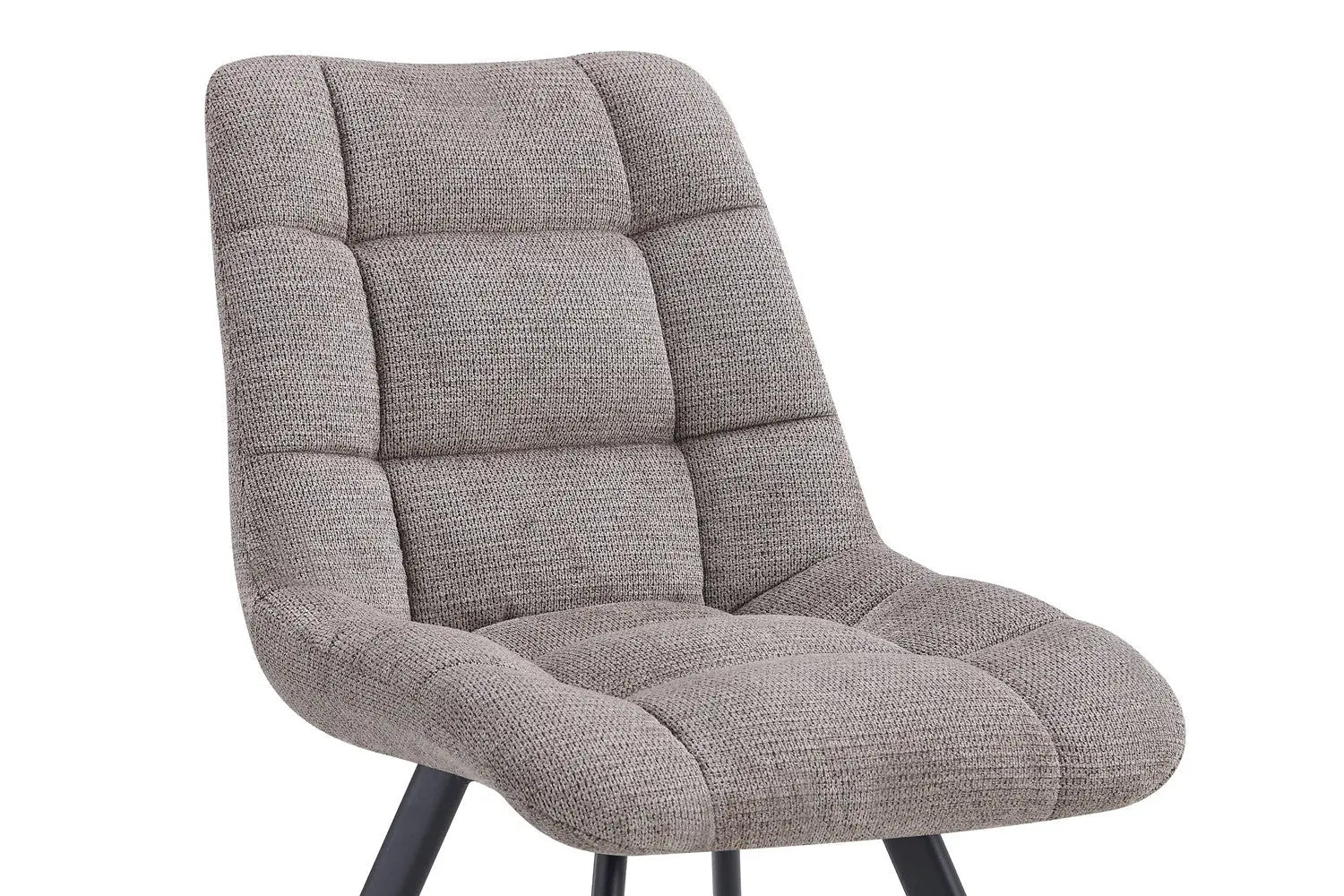 LIZA - Chaise de Salle à Manger - 52 x 61.5 cm - Gris clair ROUSSEAU
