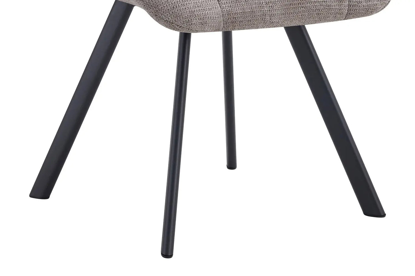 LIZA - Chaise de Salle à Manger - 52 x 61.5 cm - Gris clair ROUSSEAU