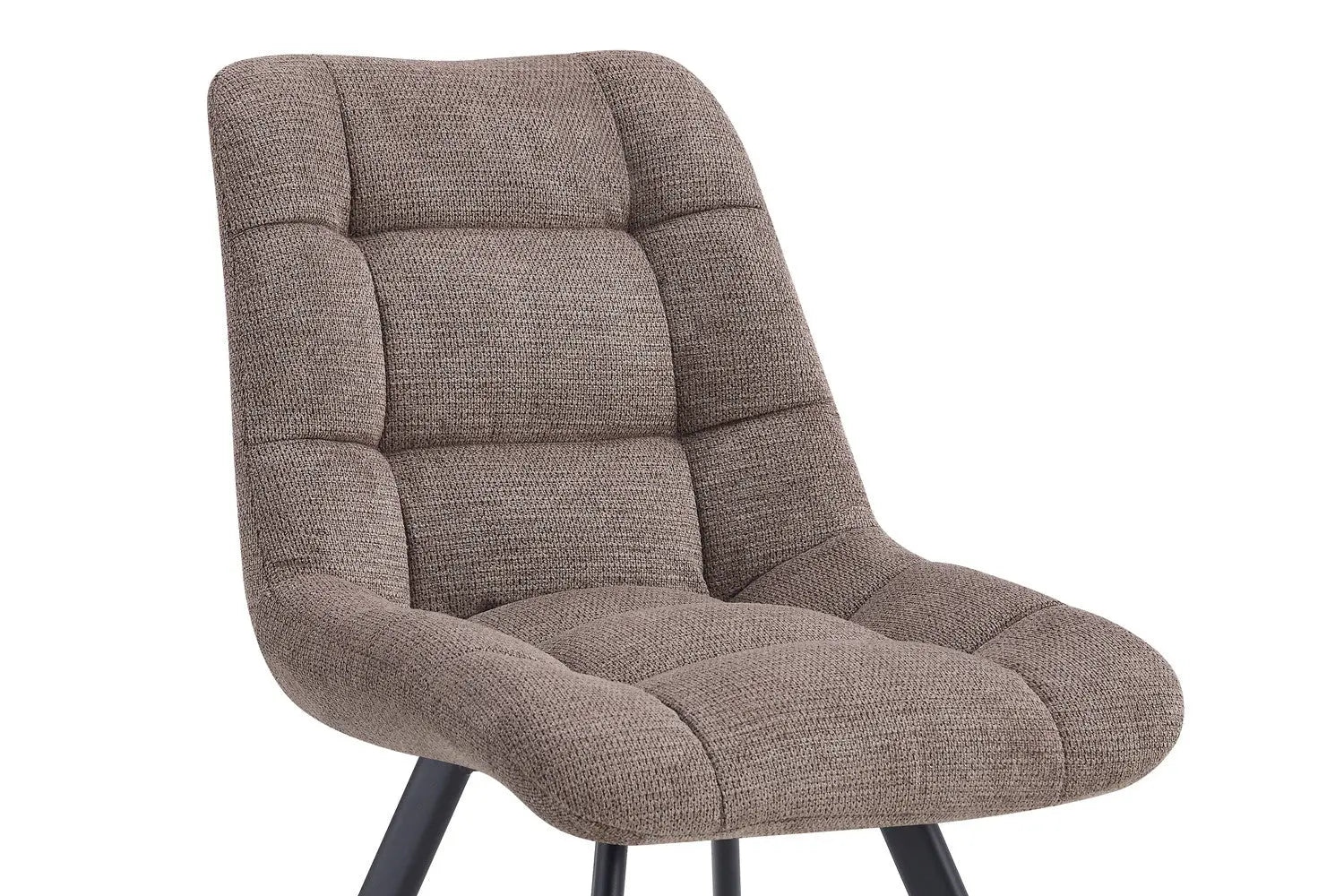LIZA - Chaise de Salle à Manger - 52 x 61.5 cm - Poivre ROUSSEAU
