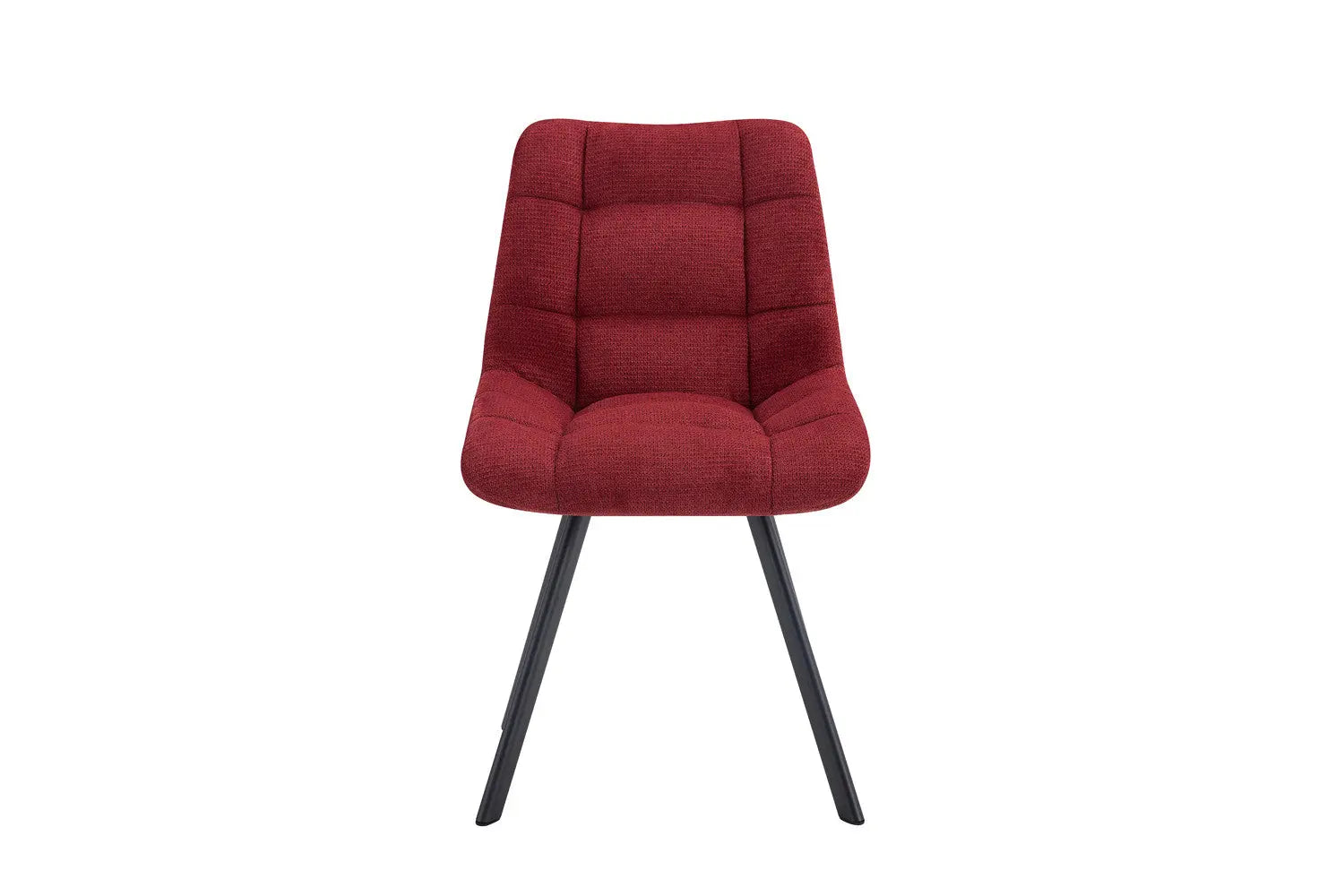 LIZA - Chaise de Salle à Manger - 52 x 61.5 cm - Rouge ROUSSEAU