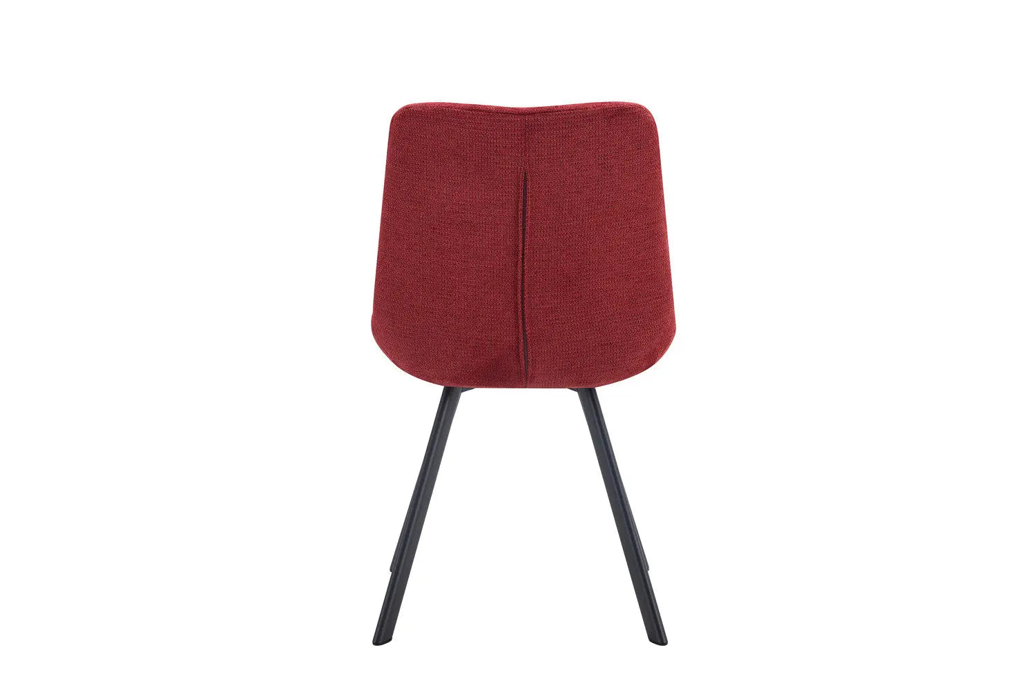 LIZA - Chaise de Salle à Manger - 52 x 61.5 cm - Rouge ROUSSEAU
