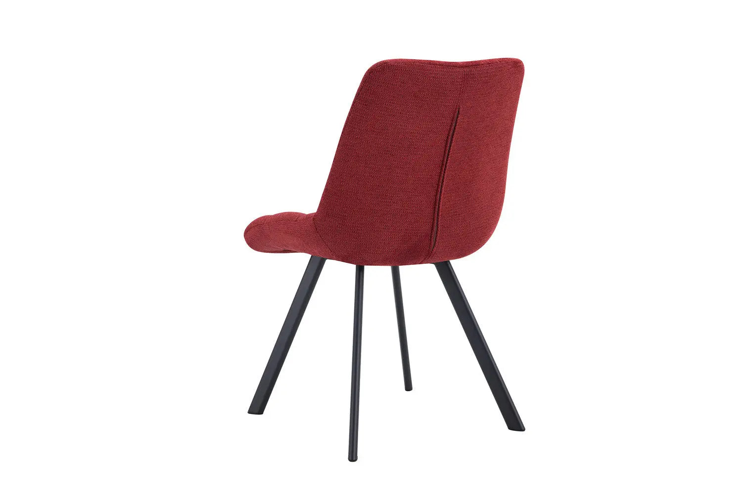 LIZA - Chaise de Salle à Manger - 52 x 61.5 cm - Rouge ROUSSEAU