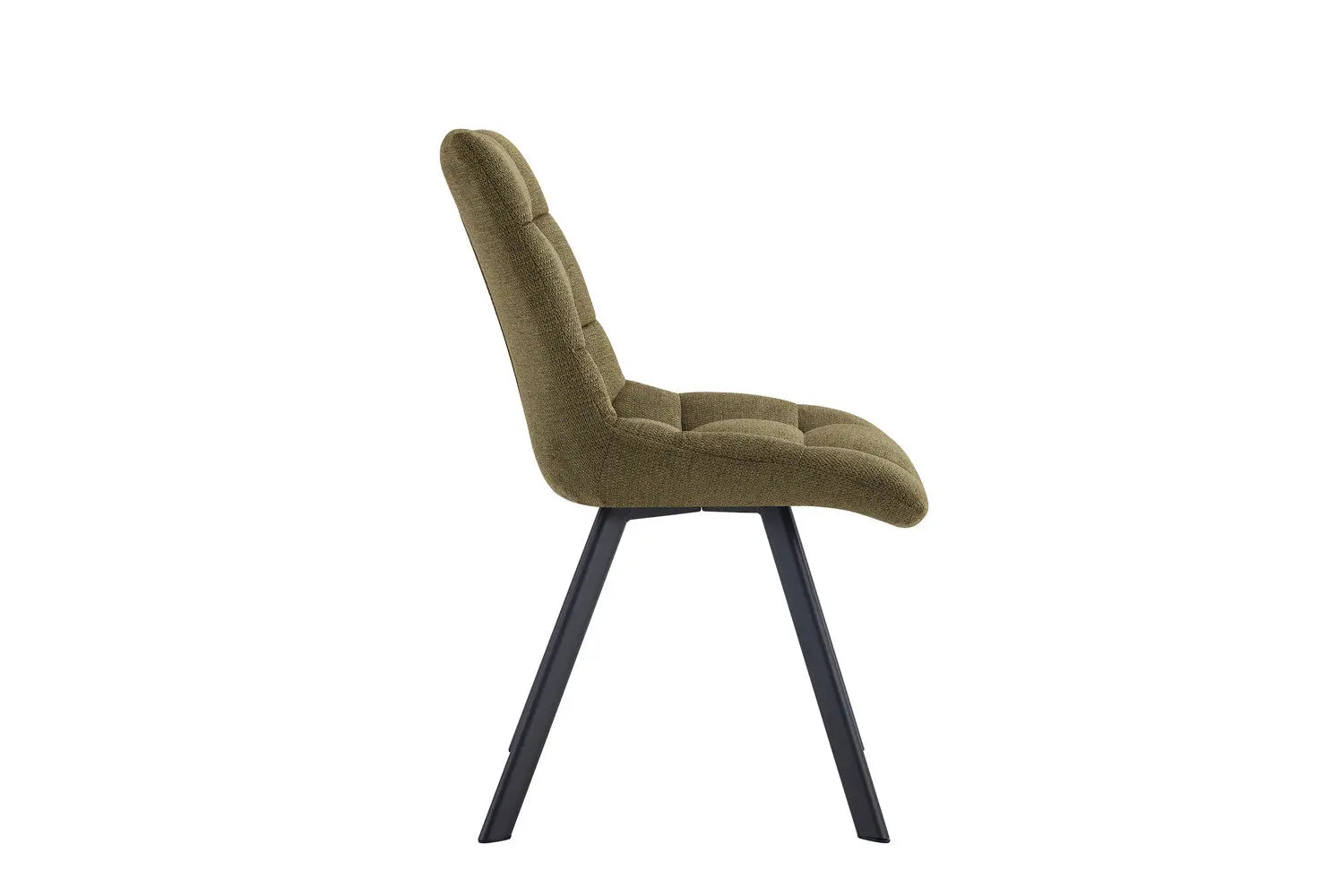LIZA - Chaise de Salle à Manger - 52 x 61.5 cm - Vert ROUSSEAU