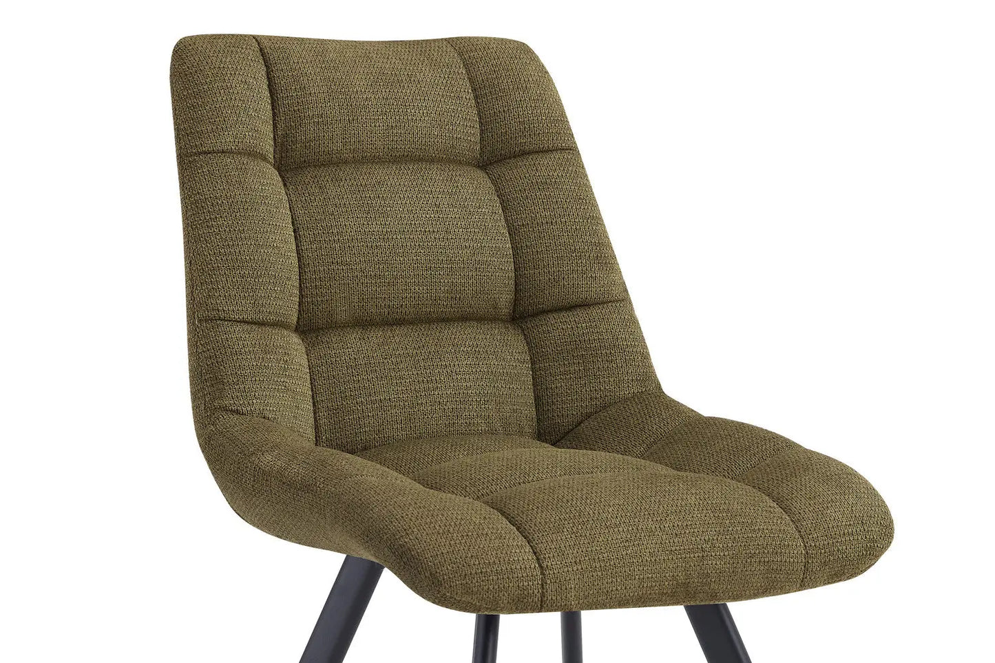 LIZA - Chaise de Salle à Manger - 52 x 61.5 cm - Vert ROUSSEAU