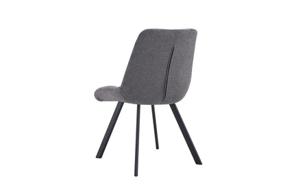 LIZA - Chaise de Salle à Manger - 52 x 61.5 cm - foncé ROUSSEAU
