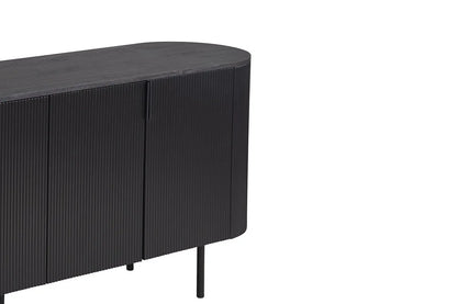 LYANE - Buffet Effet Brun Foncé - 200 cm ROUSSEAU