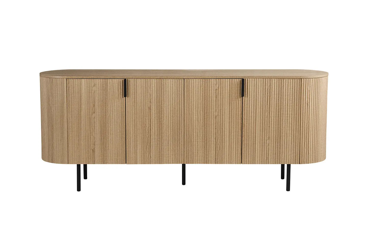 LYANE - Buffet Effet Chêne Naturel - 200 cm ROUSSEAU