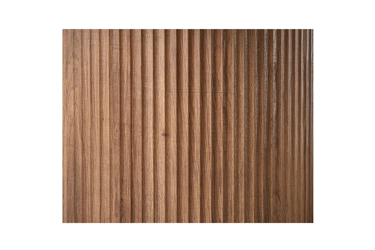 LYANE - Table Basse Ovale - 120 cm - Effet Chêne Vieilli ROUSSEAU