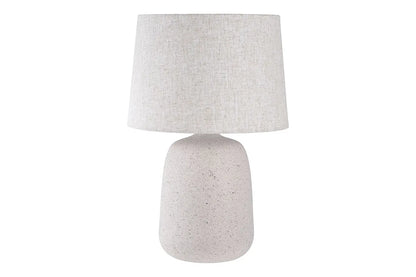 Lampe de table en Céramique Beige Pierre CROFT - H : 46cm HOUSE NORDIC