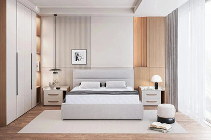 Lit Coffre avec Tête de Lit KELLY - 140 x 200 cm WERSAL