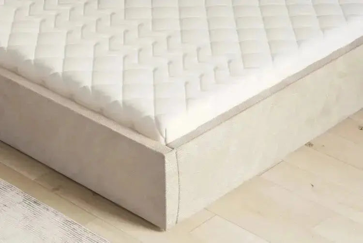 Lit Coffre avec Tête de Lit NICOLE - 140 x 200 cm WERSAL