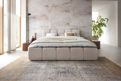 Lit Coffre avec Tête de Lit Tapissé GIULIA - 180 x 200 cm WERSAL