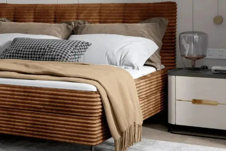 Lit Coffre avec Tête de Lit MARTINA - 140 x 200 cm WERSAL