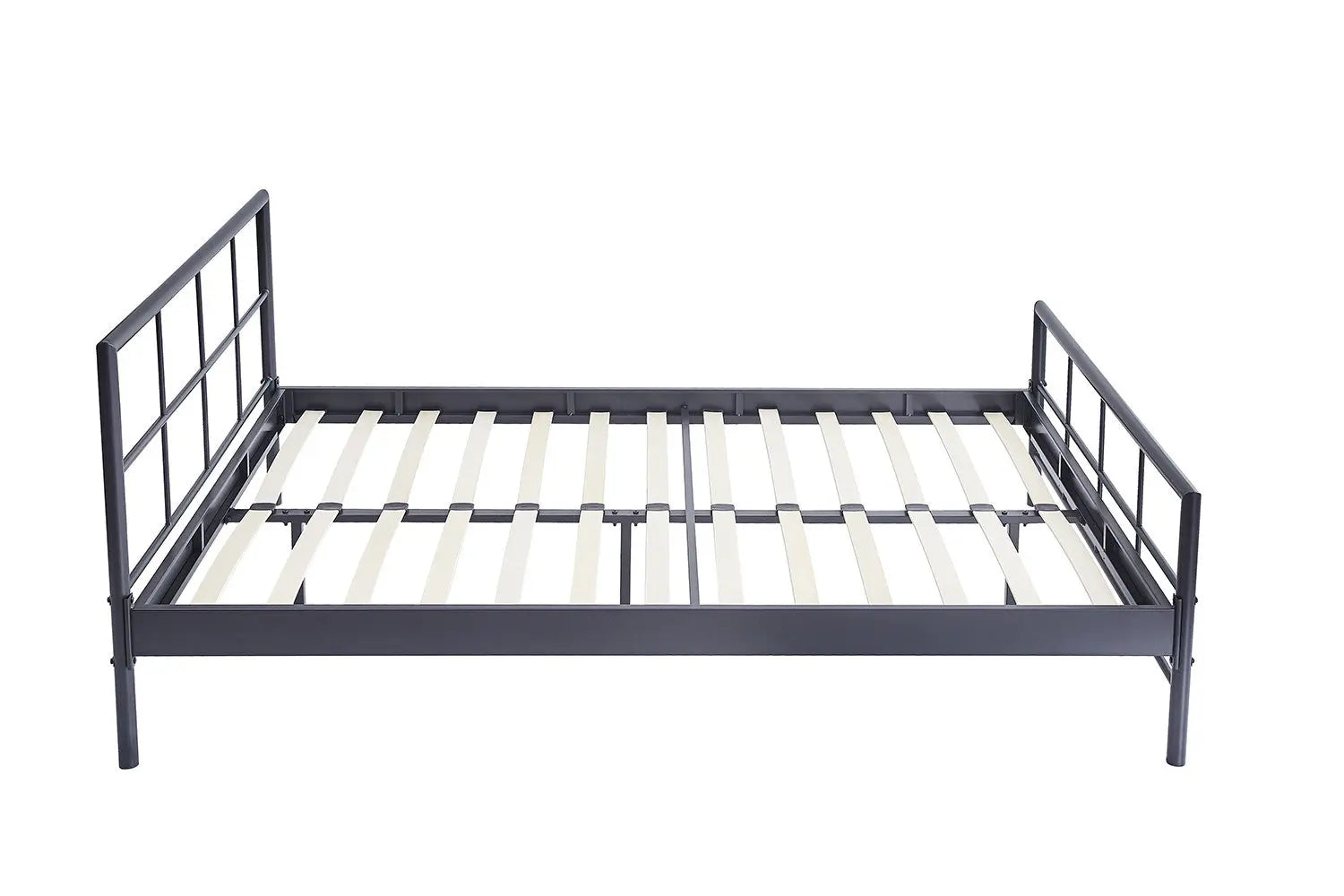 Lit DAVI 160x200 Métal Gris foncé ROUSSEAU