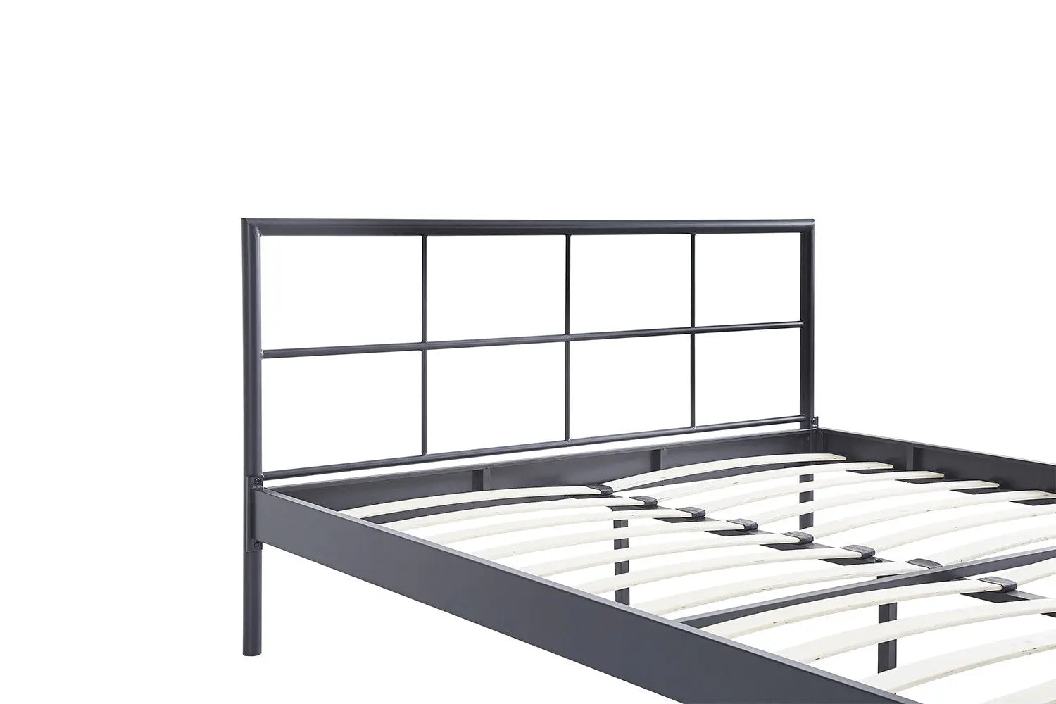 Lit DAVI 160x200 Métal Gris foncé ROUSSEAU