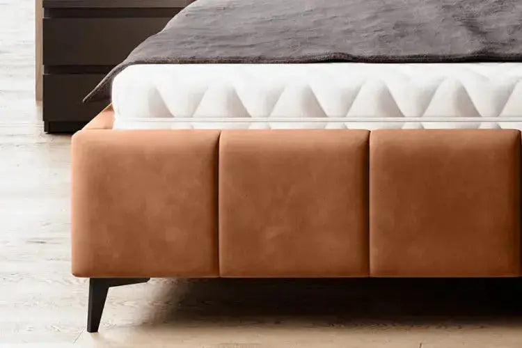 Lit avec Tête de Lit NAOMI - 140 x 200 cm WERSAL